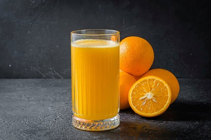 Свежевыжатый сок апельсиновый